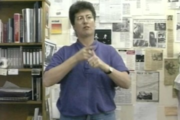 play video for History of the London Deaf Video Project interviews by Frances Elton.