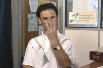 play video for Herbert Klein -  (Supra Regional Deaf Unit Video 'Handover' Tape 12)