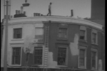 play video for Prince of Wales Road Squatters Painting Building on the Corner 1977